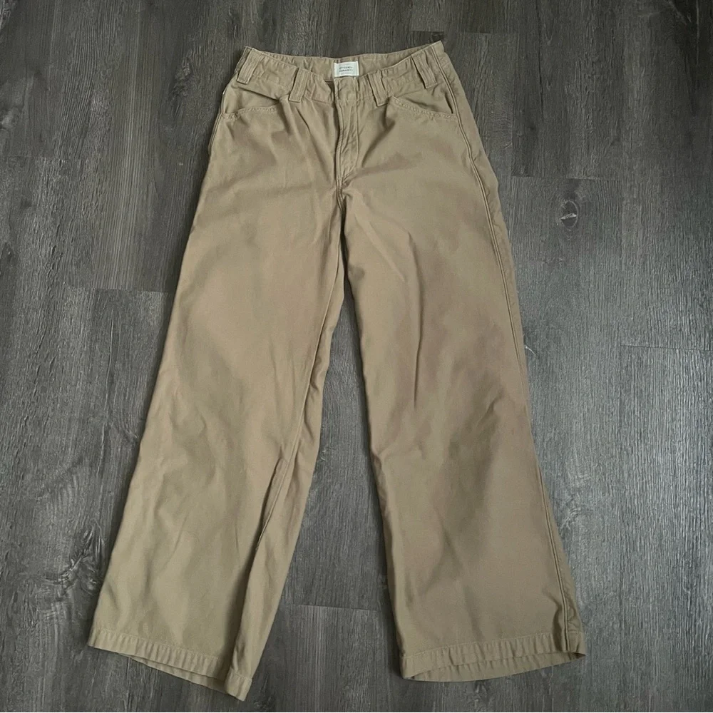 Citizens Of Humanity wide leg Khaki (26) - Picture 1 of 10